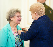 Daugiavaikių mamų apdovanojimo ceremonija Prezidentūroje