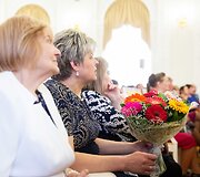 Daugiavaikių mamų apdovanojimo ceremonija Prezidentūroje