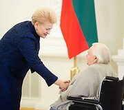 Daugiavaikių mamų apdovanojimo ceremonija Prezidentūroje