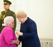 Daugiavaikių mamų apdovanojimo ceremonija Prezidentūroje