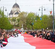 Lietuvos lenkų &scaron;ventinė eisena Vilniuje