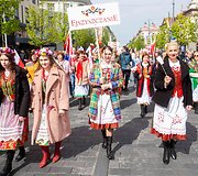 Lietuvos lenkų &scaron;ventinė eisena Vilniuje
