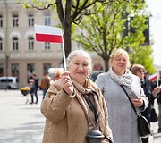 Lietuvos lenkų &scaron;ventinė eisena Vilniuje