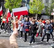 Lietuvos lenkų &scaron;ventinė eisena Vilniuje