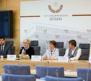 Spaudos konferencija &bdquo;Lietuvos visuomenės amžėjimas &ndash; i&scaron;&scaron;ūkiai valstybei ir sveikatos bei socialinei sistemoms&ldquo;