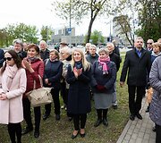Jono Jablonskio vardo skvero atidarymo ceremonija