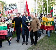 Arvydas Juozaitis į paskutinius kandidatų debatus buvo palydėtas aktyviausių rėmėjų