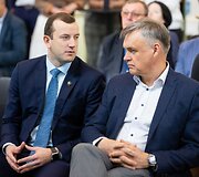 Virginijus Sinkevičius ir Robertas Dargis