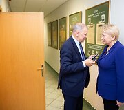 Vytenis Andriukaitis ir Rasa Budbergytė