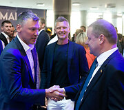 &Scaron;arūnas Jasikevičius ir Saulius Skvernelis