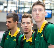 Lietuvos devyniolikmečių krep&scaron;inio rinktinė i&scaron;vyko į pasaulio čempionatą