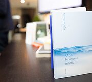 Naujo literatūros ir meno festivalio &bdquo;Open Books&ldquo; pristatymo akimirka