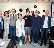 Naujo literatūros ir meno festivalio &bdquo;Open Books&ldquo; pristatymo akimirka