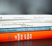 Naujo literatūros ir meno festivalio &bdquo;Open Books&ldquo; pristatymo akimirka