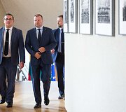 Skirmantas Malinauskas ir Saulius Skvernelis