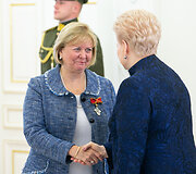 Valstybės apdovanojimų įteikimo ceremonija