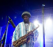 Kamasi Washington koncerto akimirka