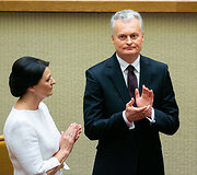 Diana Nausėdienė ir Gitanas Nausėda