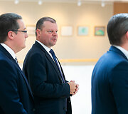 Skirmantas Malinauskas, Saulius Skvernelis, Tomas Beržinskas