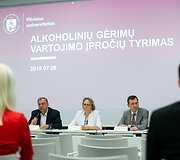 Alkoholinių gėrimų vartojimo įpročių tyrimo pristatymas