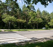 Nemenčinės plente esanti pėsčiųjų perėja, kurią ruo&scaron;iamasi panaikinti