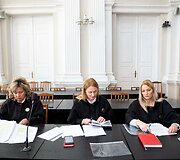 Nužudimu kaltinamų jaunuolių teisiamasis posėdis