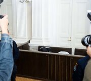 Nužudimu kaltinamų jaunuolių teisiamasis posėdis