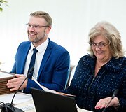 Linas Kukuraitis ir Rimantė &Scaron;ala&scaron;evičiūtė