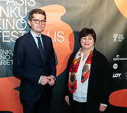 19-ojo Lenkų kino festivalio atidarymo akimirka