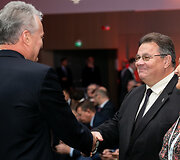 Gitanas Nausėda ir Linas Linkevičius