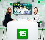 Eglė Balčiūnienė ir Indrė Pepcevičiūtė