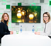 Eglė Balčiūnienė ir Indrė Pepcevičiūtė