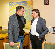 Gabrielius Landsbergis ir Stasys &Scaron;edbaras