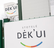Dalijimosi daiktais stotelė DĖK'ui