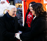 Valdas Adamkus ir Diana Nausėdienė