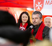 &bdquo;Maltiečių sriubos&ldquo; akcija Vilniaus Katedros aik&scaron;tėje