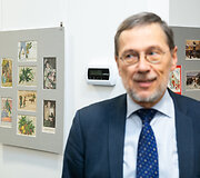 L.Mažylio istorinių kalėdinių atvirukų parodos atidarymas