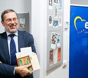 L.Mažylio istorinių kalėdinių atvirukų parodos atidarymas