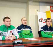 Aleksandras Kazakevičius, Mindaugas Ežerskis, Paulius Galkinas