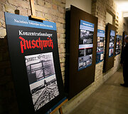 Parodos &bdquo;Nacistinės Vokietijos mirties stovykla. Konzentrationslager Auschwitz&ldquo; pristatymas