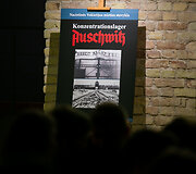 Parodos &bdquo;Nacistinės Vokietijos mirties stovykla. Konzentrationslager Auschwitz&ldquo; pristatymas