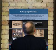 Parodos &bdquo;Nacistinės Vokietijos mirties stovykla. Konzentrationslager Auschwitz&ldquo; pristatymas
