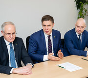 Algirdas Monkevičius, Mindaugas Sinkevičius, Aurelijus Veryga