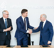 Algirdas Monkevičius, Mindaugas Sinkevičius, Aurelijus Veryga