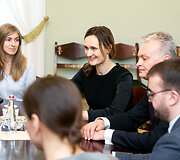 Viktorija Čmilytė-Nielsen ir Gitanas Nausėda