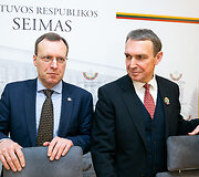 Naglis Puteikis ir Arvydas Juozaitis