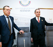 Naglis Puteikis ir Arvydas Juozaitis