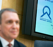 N.Puteikio ir A.Juozaičio spaudos konferencija LR Seime