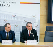 Naglis Puteikis ir Arvydas Juozaitis