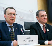 Naglis Puteikis ir Arvydas Juozaitis